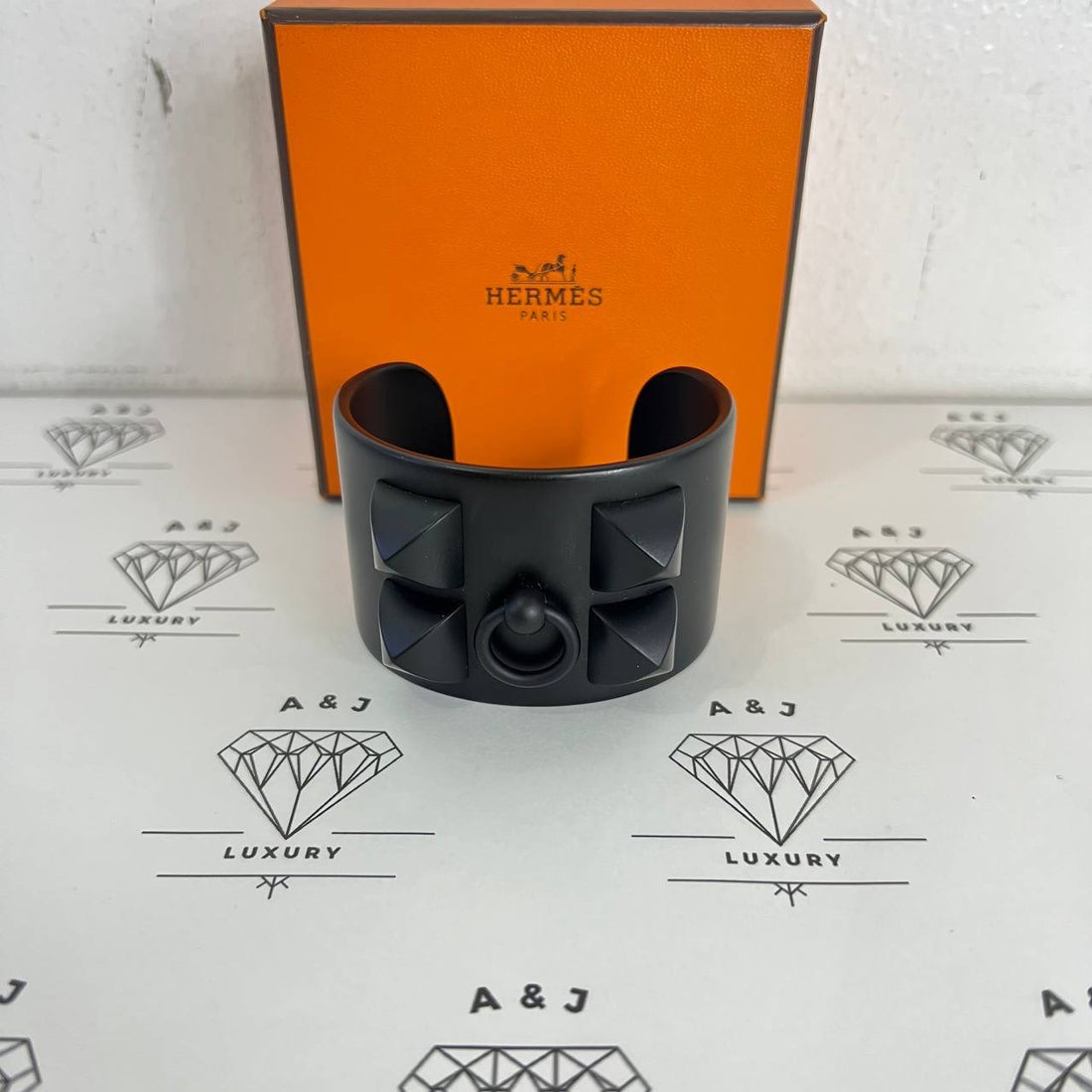 [PRE LOVED] Hermes Collier De Chien Bracelet So Black