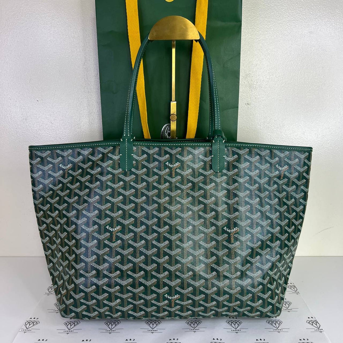 [PRE LOVED] Goyard St Louis PM in Green (2022)