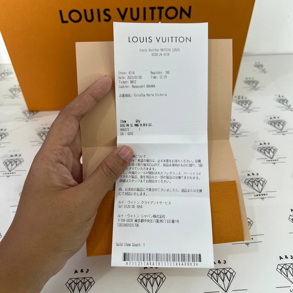 [PRE LOVED] Louis Vuitton OnTheGo PM in Reverse Monogram Canvass (microchipped)