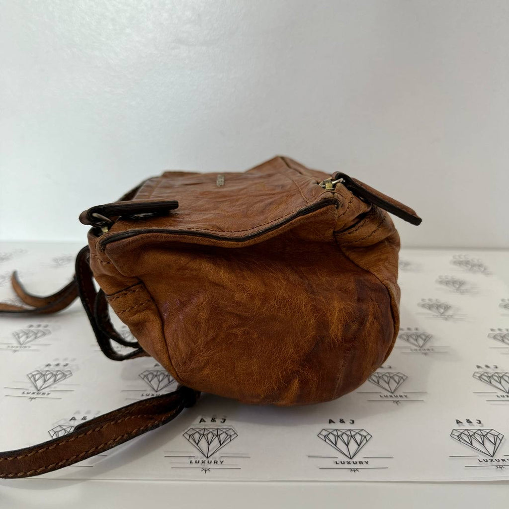 [PRE LOVED] Givenchy Mini Pandora in Brown Sheepskin Leather GHW