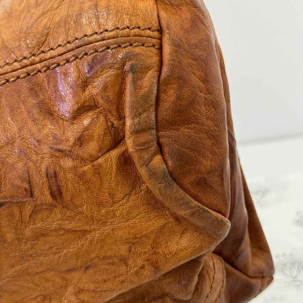 [PRE LOVED] Givenchy Mini Pandora in Brown Sheepskin Leather GHW