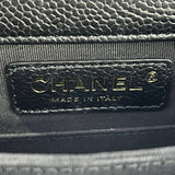 [PRE LOVED] Chanel North South Leboy in Black Caviar Shiny Gold HW (Series 28)