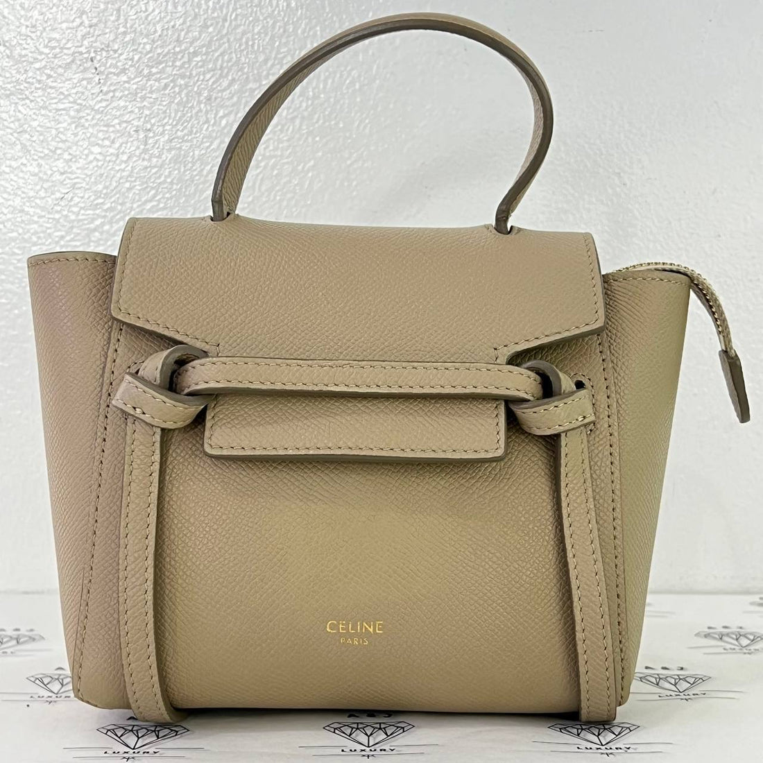 [PRE LOVED] Celine Pico Belt Bag in Beige GHW