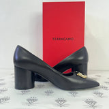 [BRAND NEW] Ferragamo Pump with Gancini Ornament in Size 37.5FR