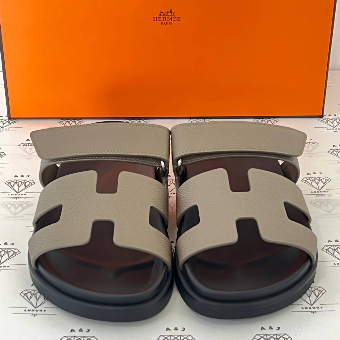 [BRAND NEW] Hermes Chypre in Etoupe Size 37EU