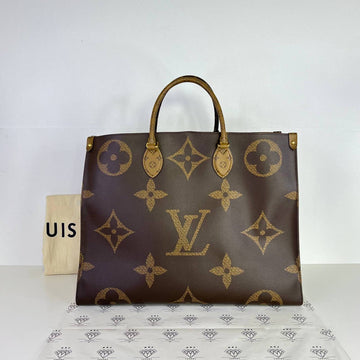 [PRE LOVED] Louis Vuitton OnTheGo GM in Reverse Monogram Canvass (microchipped)