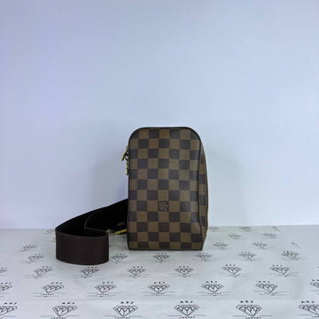 [PRE LOVED] Louis Vuitton Geronimo in Damier Ebene Canvass (CA1014)