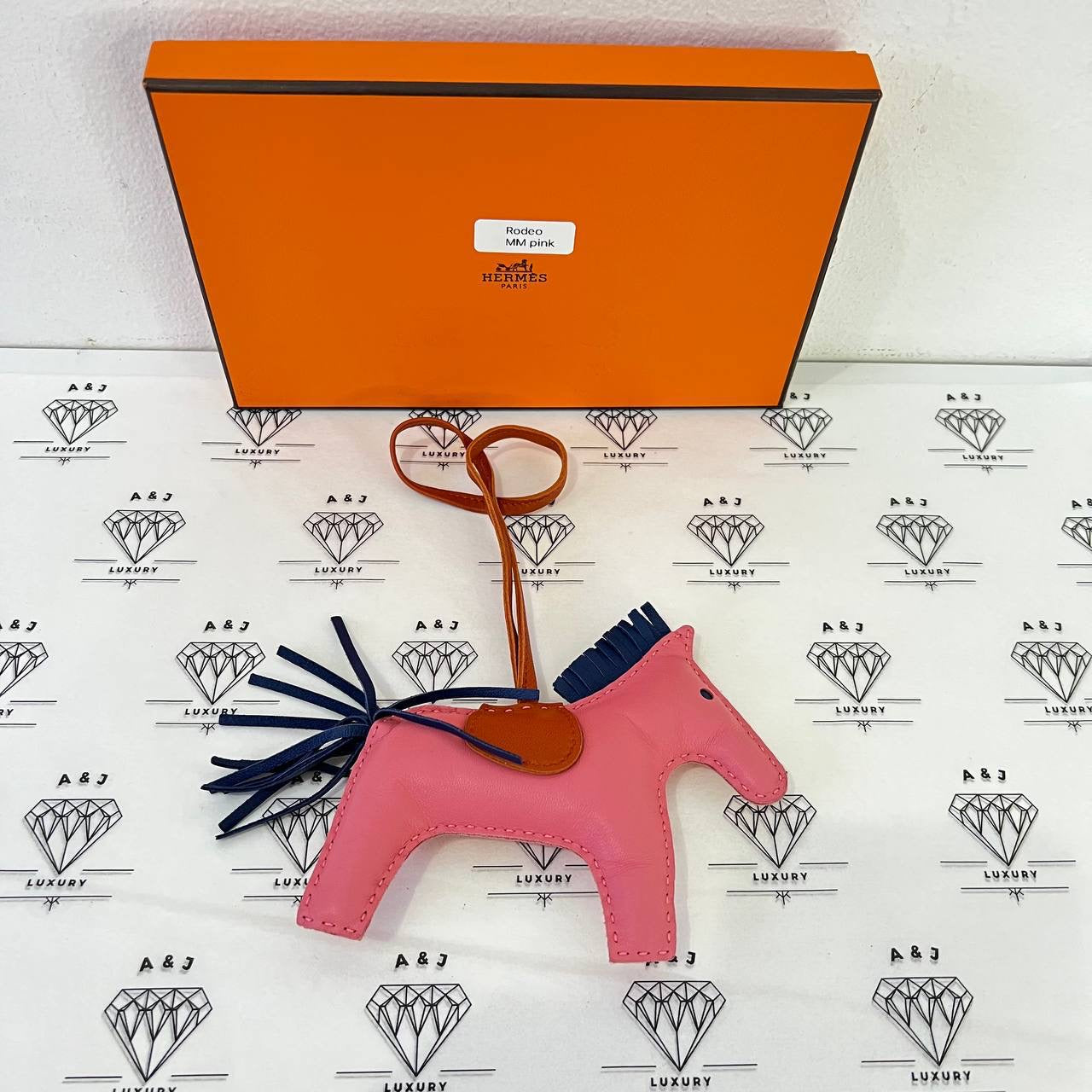 [PRE LOVED] Hermes Rodeo GM in Rose Pourpre/Blue Electric/Rouge Duchesse (No Stamp)