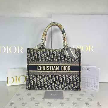 [PRE LOVED] Christian Dior Medium Book Tote in Oblique (2022)