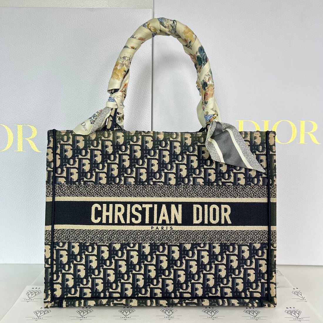 [PRE LOVED] Christian Dior Medium Book Tote in Oblique (2022)