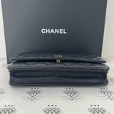 [PRE LOVED] Chanel Classic Wallet on Chain in Black Caviar GHW (Series 30)