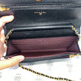 [PRE LOVED] Chanel Classic Wallet on Chain in Black Caviar GHW (Series 30)