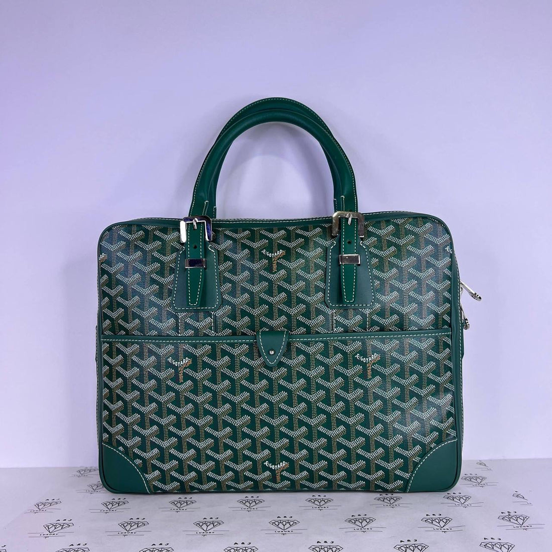 [PRE LOVED] Goyard Ambassade PM in Green (2023)