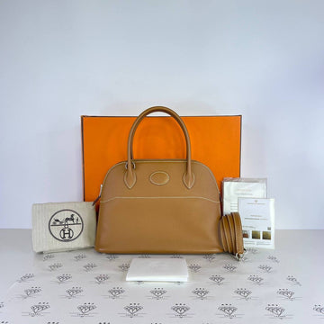 [PRE LOVED] Hermes Bolide 27 in Gold Epsom Leather PHW (Stamp Z - 2021)