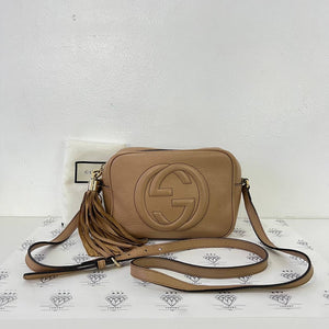 [PRE LOVED] Gucci Soho Disco Bag in Beige