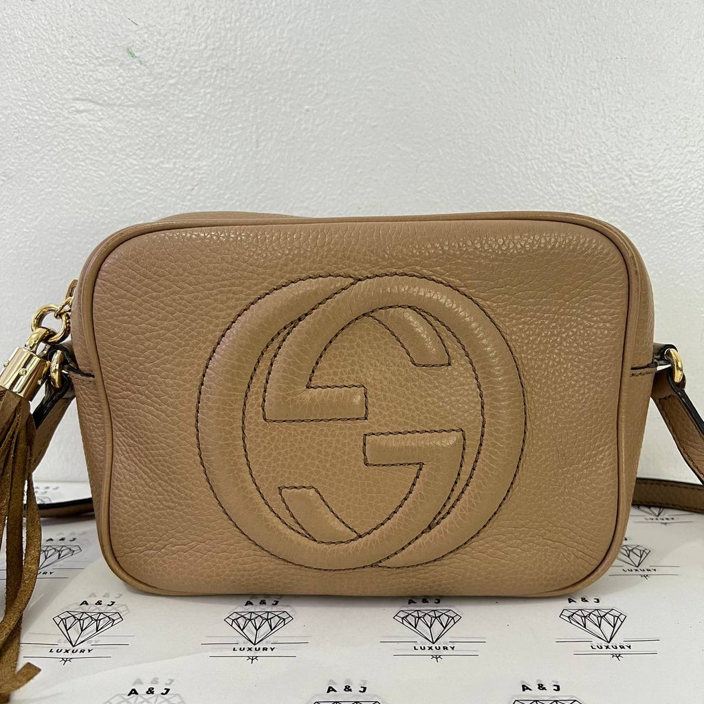 [PRE LOVED] Gucci Soho Disco Bag in Beige