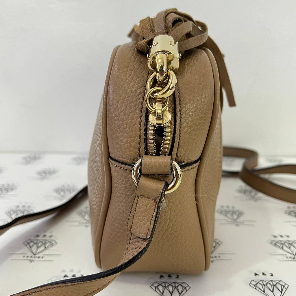 [PRE LOVED] Gucci Soho Disco Bag in Beige