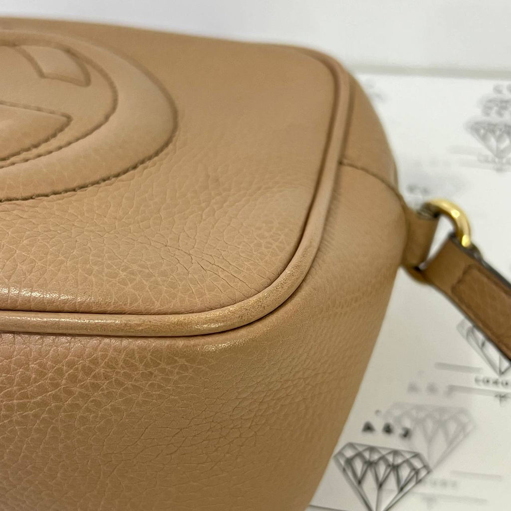 [PRE LOVED] Gucci Soho Disco Bag in Beige