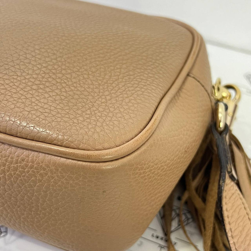 [PRE LOVED] Gucci Soho Disco Bag in Beige