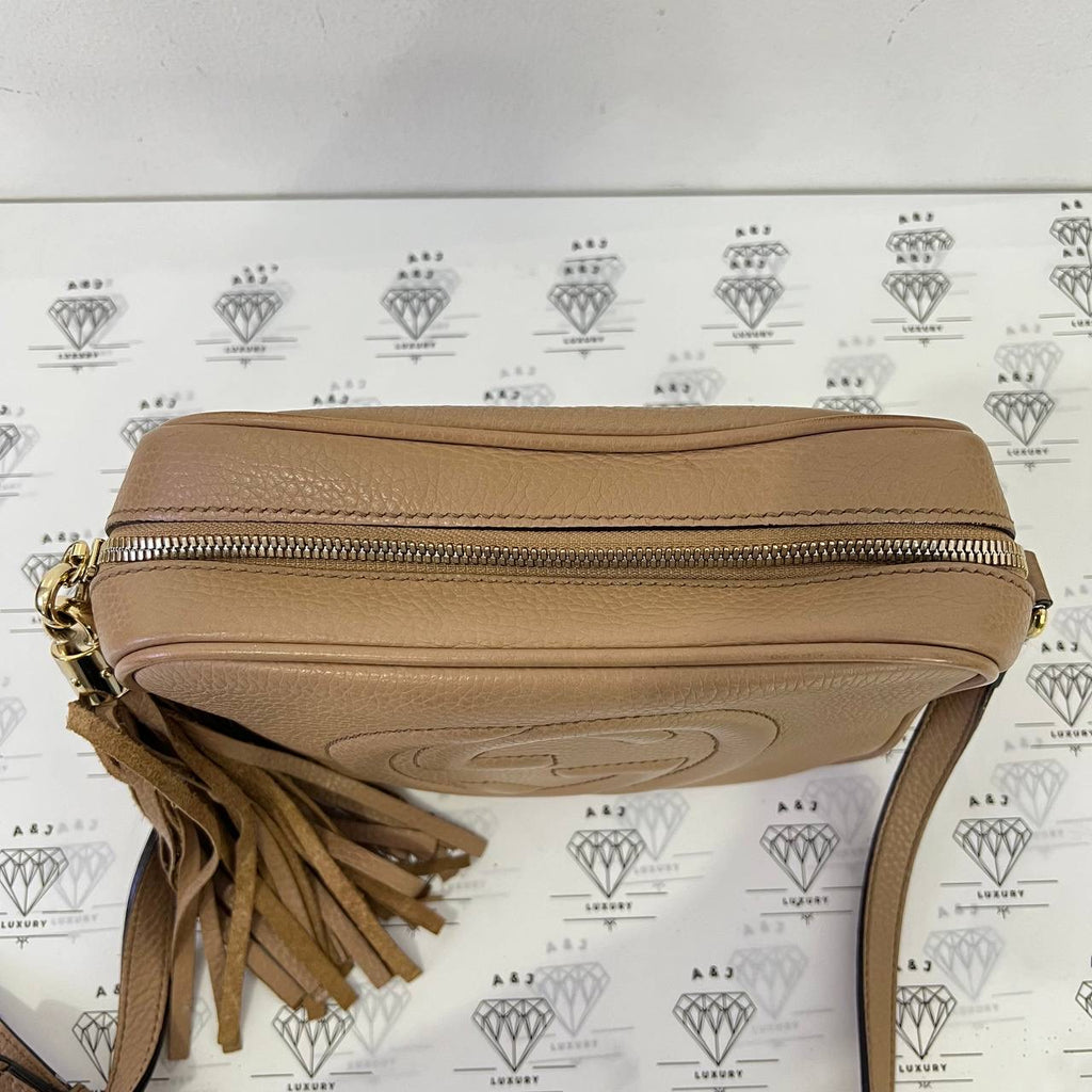 [PRE LOVED] Gucci Soho Disco Bag in Beige