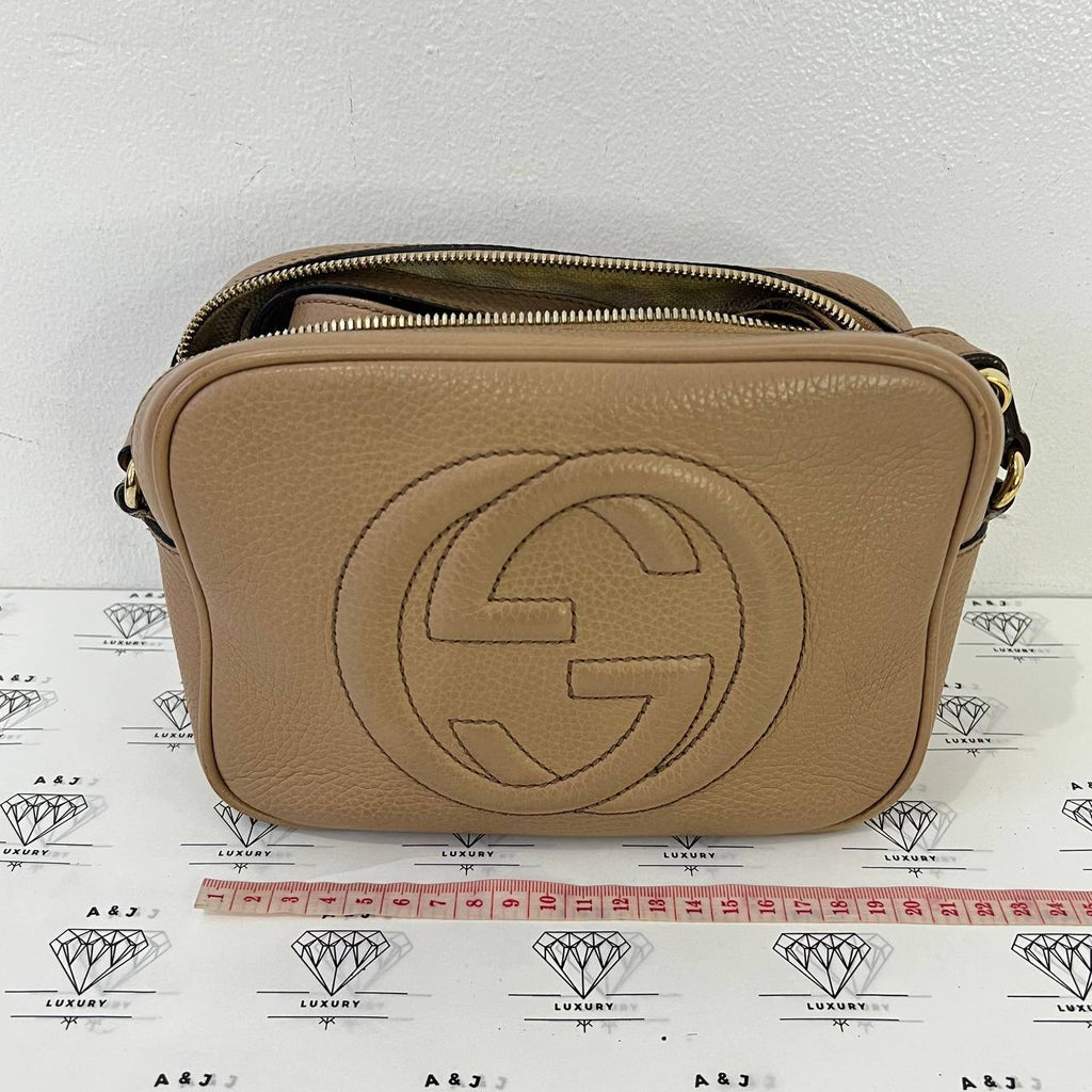 [PRE LOVED] Gucci Soho Disco Bag in Beige