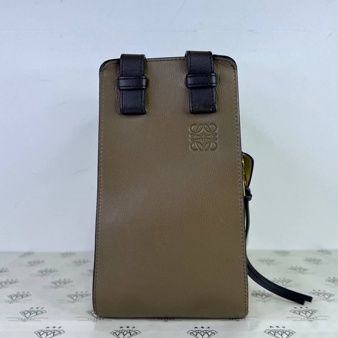 [PRE LOVED] Loewe Small Hammock in Tricolor Calfskin Leather GHW