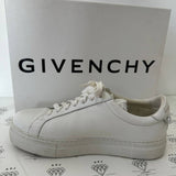 [PRE LOVED] Givenchy Urban Sneakers in White Calf Leather Size 37EU