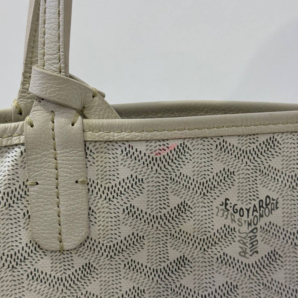 [PRE LOVED] Goyard St Louis PM in White (2021)