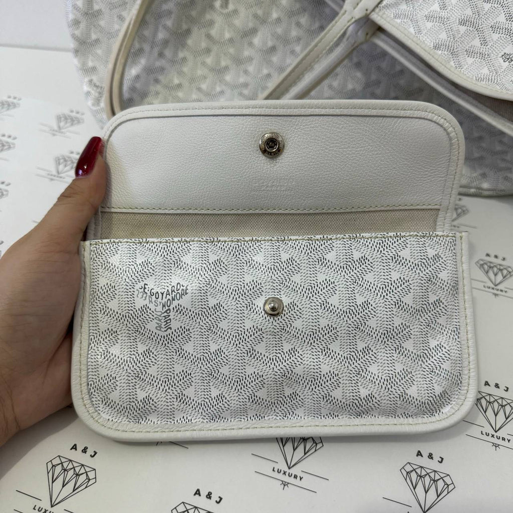 [PRE LOVED] Goyard St Louis PM in White (2021)