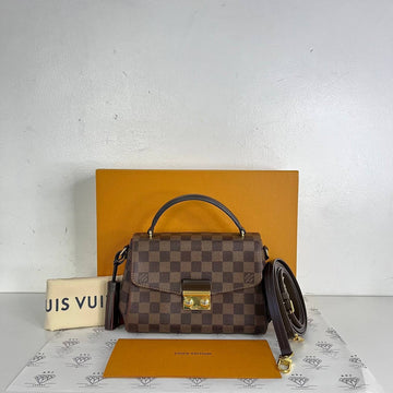 [PRE LOVED] Louis Vuitton Croisette in Damier Ebene Canvass (FL3188)