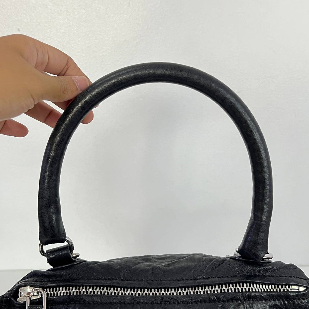 [PRE LOVED] Givenchy Small Pandora in Black Sheepskin Leather SHW