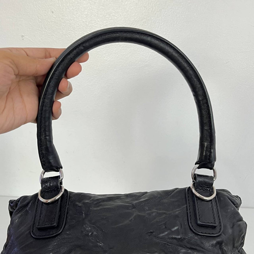 [PRE LOVED] Givenchy Small Pandora in Black Sheepskin Leather SHW