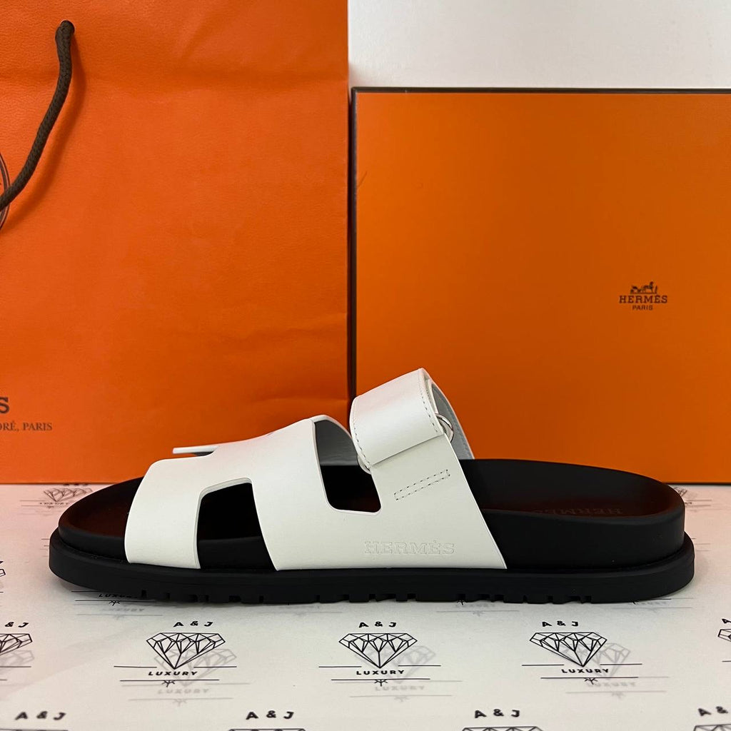 [BRAND NEW] Hermes Chypre in White Size 37EU