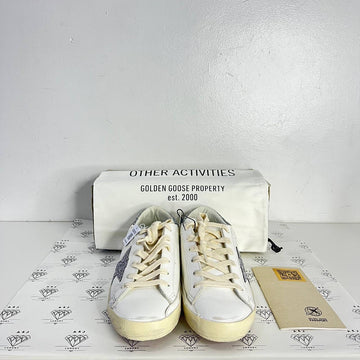 [PRE LOVED] Golden Goose Superstar with Glitter Heel Tab Size 38EU