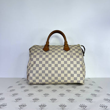 [PRE LOVED] Louis Vuitton Speedy 30 in Damier Azur Canvass (DU3009)
