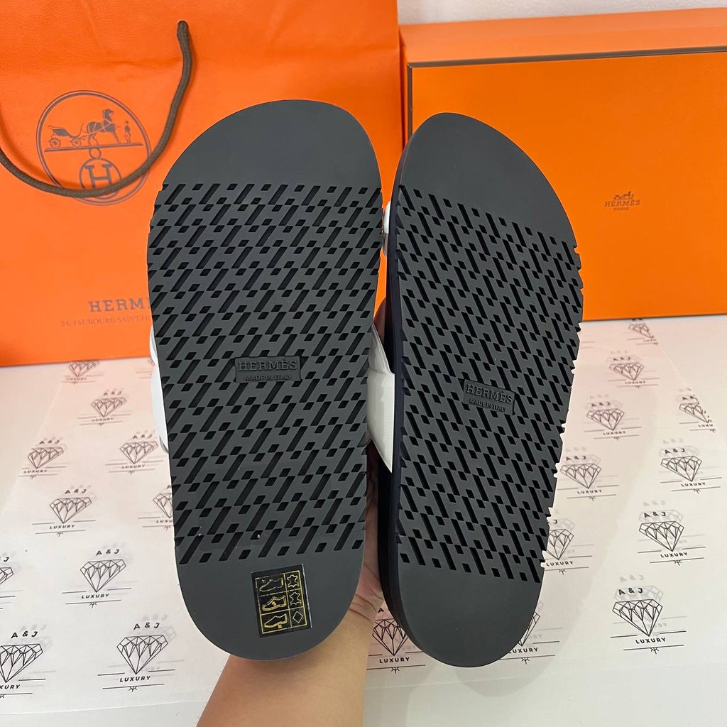 [BRAND NEW] Hermes Extra Sandals in White Size 37.5