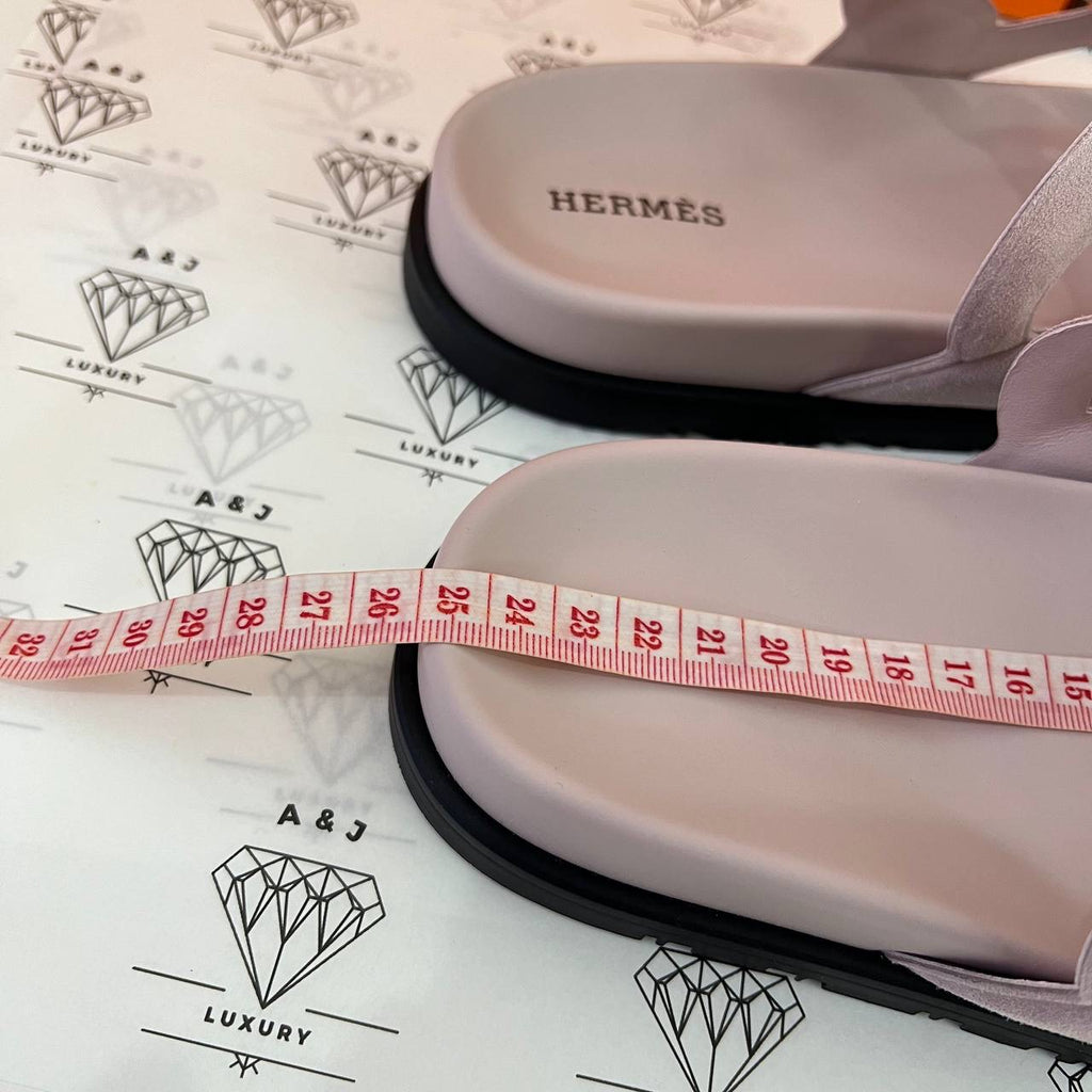 [BRAND NEW] Hermes Extra Sandals in Rose Porcelain Size 37