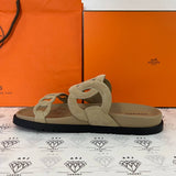 [BRAND NEW] Hermes Extra Sandals in Beige Argile Size 37.5