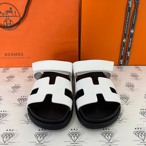 [BRAND NEW] Hermes Chypre in White Size 36EU