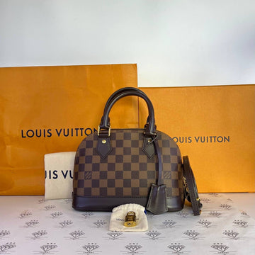 [PRE LOVED] Louis Vuitton Alma BB in Damier Ebene Canvass (microchipped)