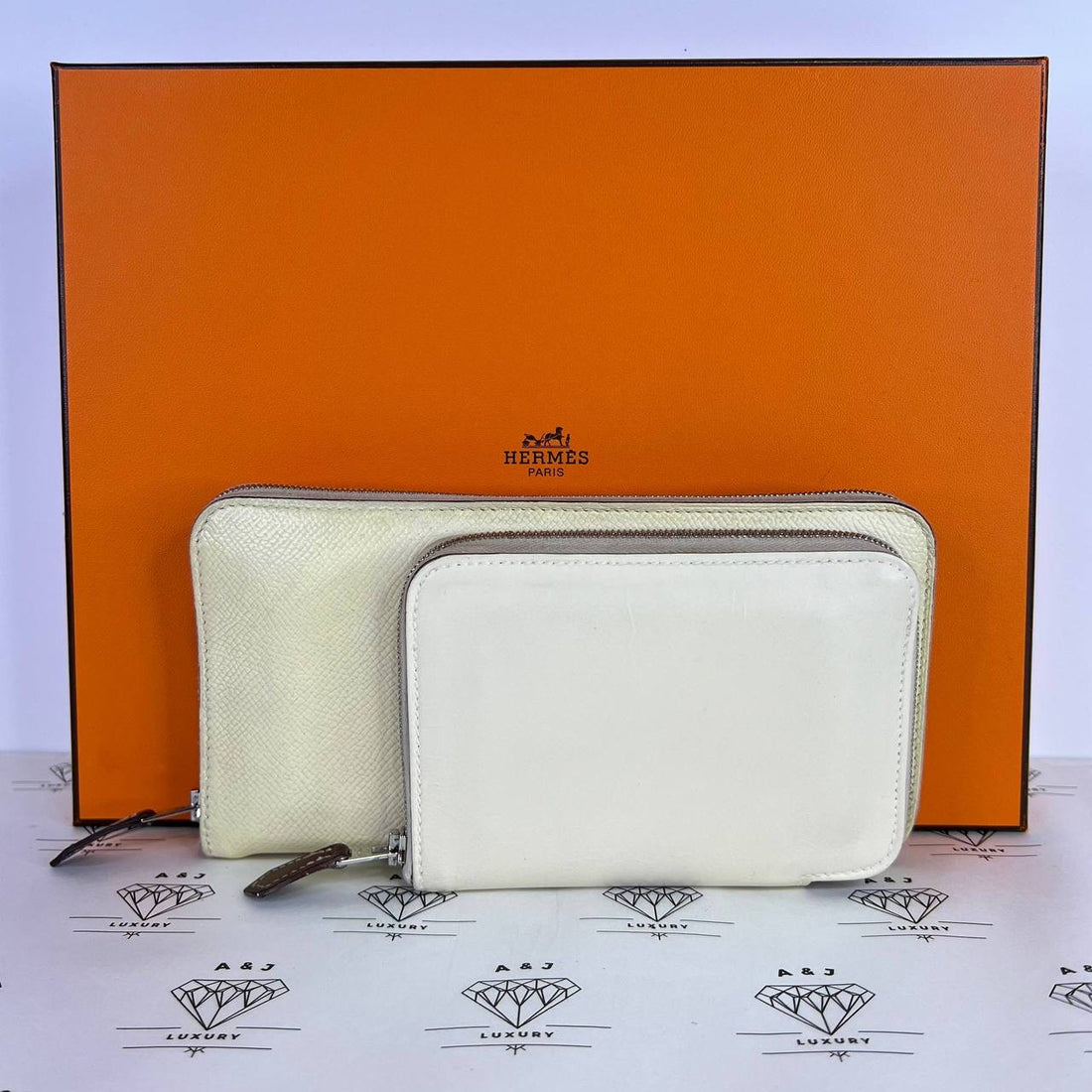 [PRE LOVED] Hermes Nouveau To Go in Nata PHW (Stamp B - 2023)