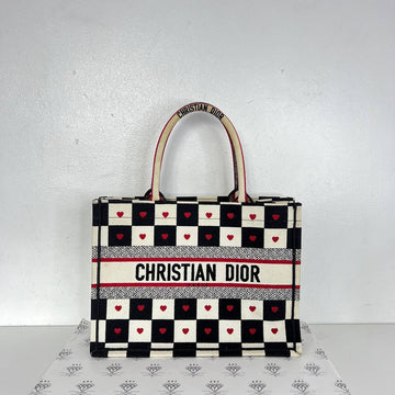 [PRE LOVED] Christian Dior Amour Book Tote in Black/White/Red (2021)