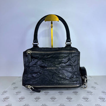 [PRE LOVED] Givenchy Small Pandora in Black Sheepskin Leather SHW