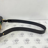 [PRE LOVED] Gucci Small Sylvie Shoulder Bag in Black Leather GHW