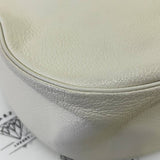 [PRE LOVED] Louis Vuitton Suhali L'Affriolant Shoulder Bag in White GHW (MI1004)