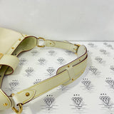 [PRE LOVED] Louis Vuitton Suhali L'Affriolant Shoulder Bag in White GHW (MI1004)