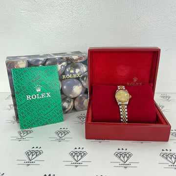 [PRE LOVED] Rolex Ladies Datejust 26MM Two-Toned Ref. 69173 (1993)
