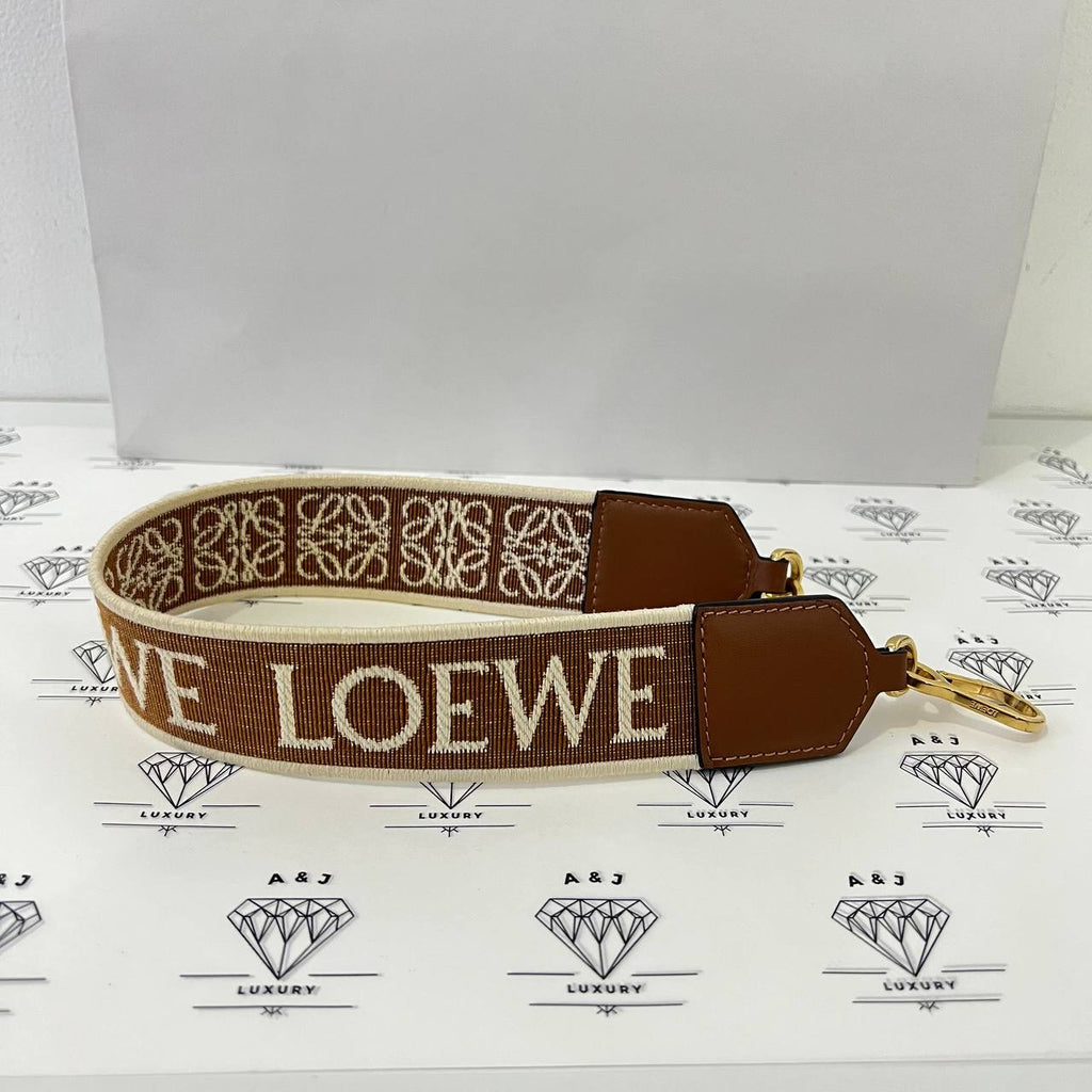 [PRE LOVED] Loewe Luna Small Shoulder Bag in Tan Goatskin Leather GHW