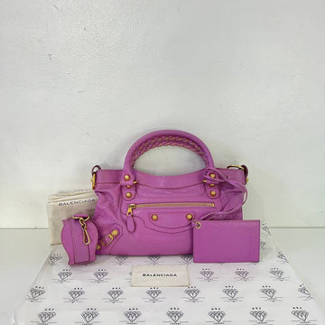 [PRE LOVED] Balenciaga Giant City in Purple GHW