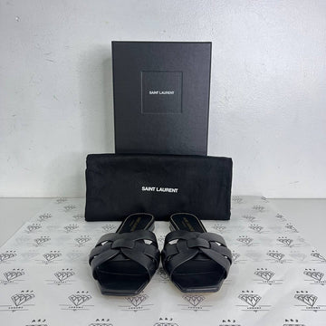 [PRE LOVED] YSL Tribute Flats in Black Size 38.5EU